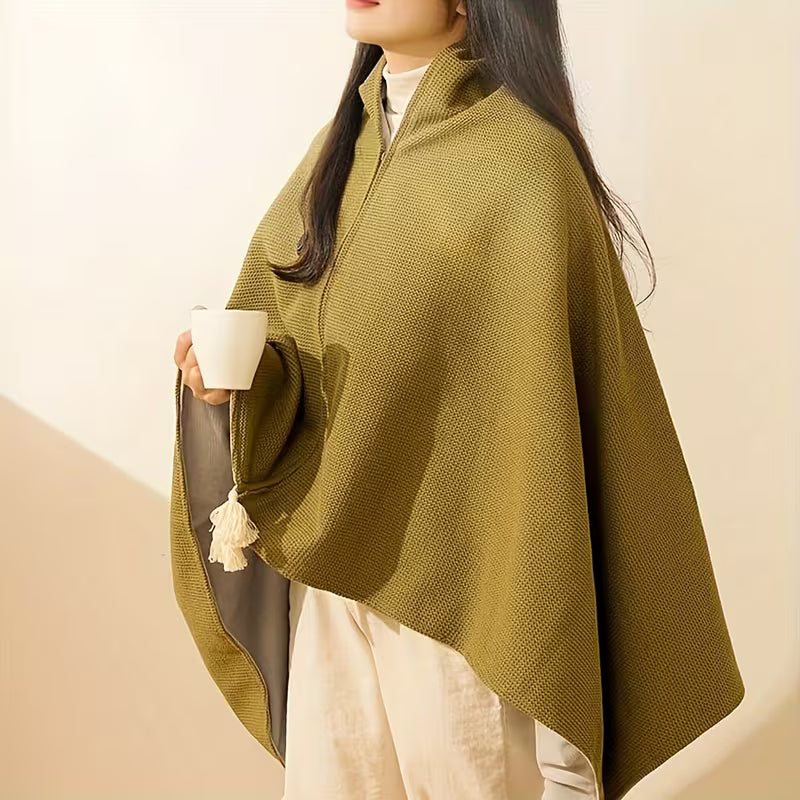 🔥 Christmas Sale — ❄️ Stay Warm All Winter — Portable Electric Heated Blanket Shawl