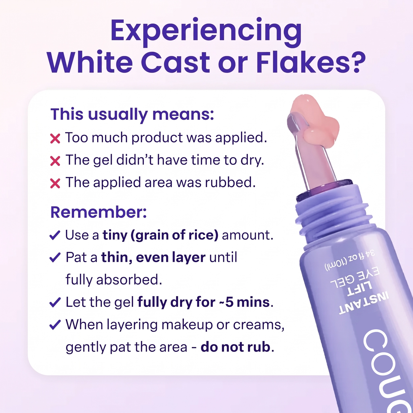 GetCarevo Instant Lift Eye Gel – Smooth Wrinkles & Reduce the Look of Under-Eye Bags 👁️💜