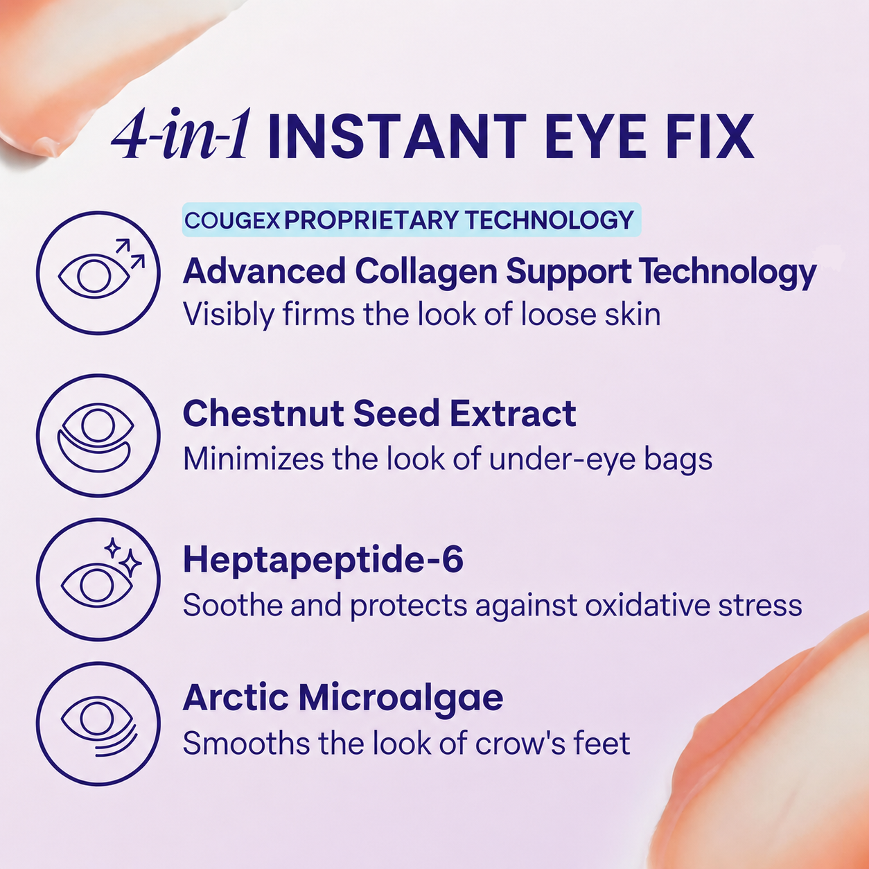 GetCarevo Instant Lift Eye Gel – Smooth Wrinkles & Reduce the Look of Under-Eye Bags 👁️💜