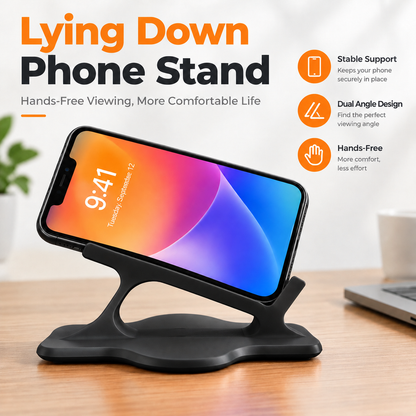 ⏰ Last Chance to Save ⚡ Side-Lying Phone Stand – Hands-Free Bed Phone Holder for Comfortable Bedtime Viewing