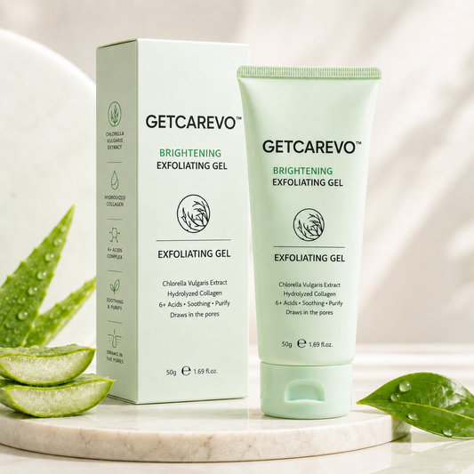 GetCarevo™ Face & Body Soft Peel Glow Reset Gel