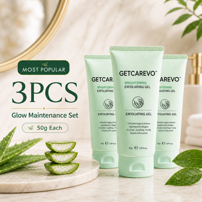 GetCarevo™ Face & Body Soft Peel Glow Reset Gel