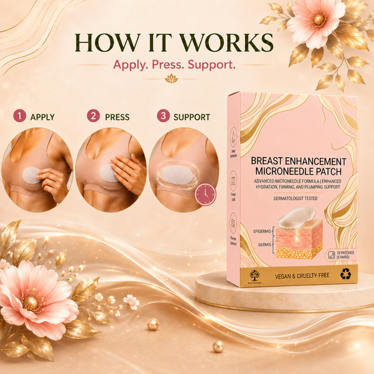 GetCarevo™ Breast Enhance Mentmicroneedle Patch