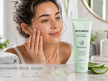 GetCarevo™ Face & Body Soft Peel Glow Reset Gel