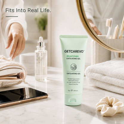 GetCarevo™ Face & Body Soft Peel Glow Reset Gel