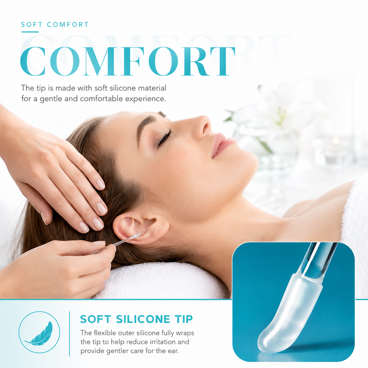 ⏰ Last Day for This Low Price! 🔥 Ear-Cleaning Tools — Adhesive Cleaning Swabs 🦻✨