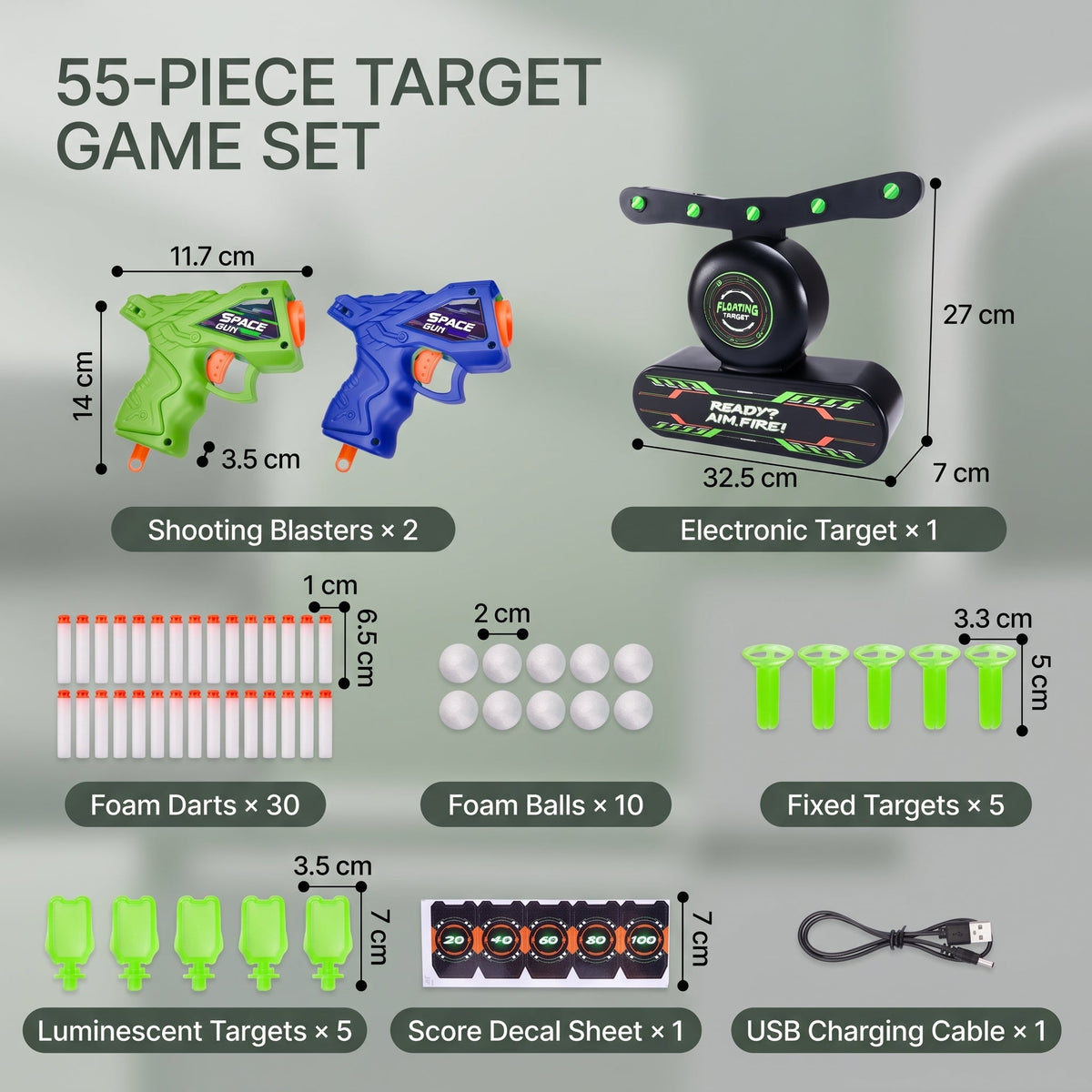 🎄🎁 Christmas Sale Event! 🎅Floating Target Challenge Game – Aiming, Shooting & Friendly Competition